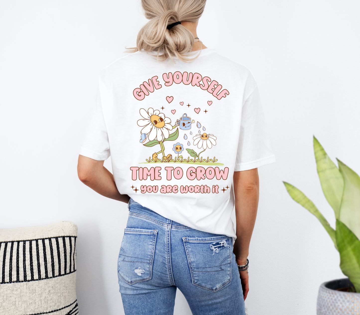 Give Yourself Time to Grow Shirt | Suicide Awareness Month T-shirts  | This is a Sign Tees